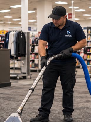 Commercial carpet cleaning